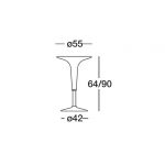 dimension magis bombo table